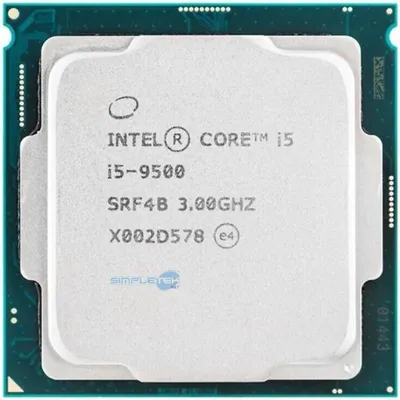 Immagine prodotto di Intel Core I5 9500 Lga1151 Lga 1151 V2 Srf4b Processore Cpu Socket 4,40ghz Max