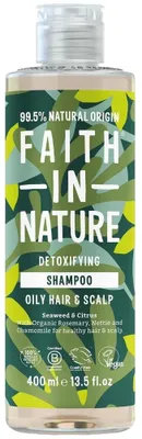 Produktbild von Faith In Nature Algen- und Zitrus-Detox-Shampoo, 400 ml