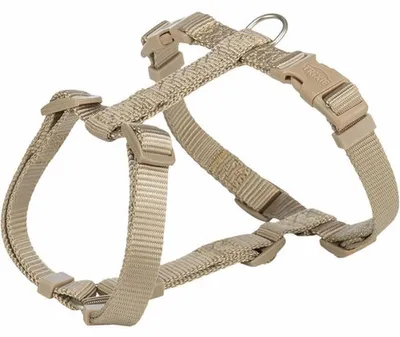 Productafbeelding van Trixie Premium tuigje, kleur: beige, maat: XS-S