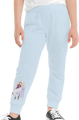 Produktbild von Disney Frozen Jogginghose für Mädchen - Die Eiskönigin Kinder Trainingshose Sweathose Hose Blau 110-116