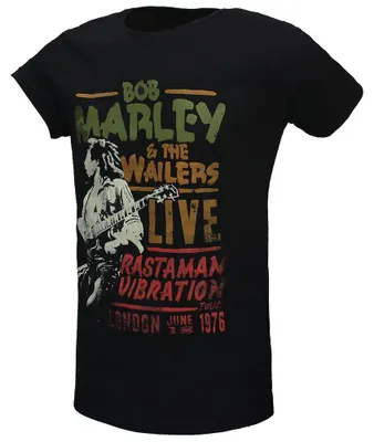 Obrázek produktu pro Tričko Bob Marley Rastaman Vibration Tour 1976 – XXL