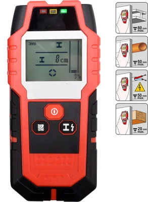 Produktbild von Ortungsgerät für Metall, Stromleitungen und Holz YT-73131