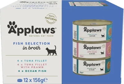 Obrázok produktu pre Applaws Cat Fisch Selection 12x156g Multipack