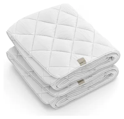 Produktbild von Bettdecke 220x240 cm, 2-teilige Ganzjahresdecke | atmungsaktive Steppdecke | weiche Hohlfaserfüllung | 60°C maschinenwaschbar