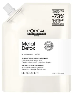 Produktbild von L'Oréal Professionnel Serie Expert Metal Detox Professional Shampoo Refill 500 ml