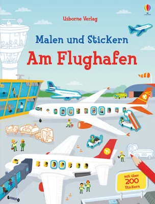 Produktbild von Malen und Stickern: Am Flughafen