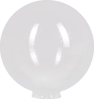 Image de Verre sphérique KL4032-J-AC clair avec bulles/antico d=250/ouverture 80mm avec collerette
