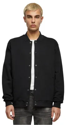 Image de Build Your Brand - Veste universitaire (style universitaire américain) pour homme, modèle Heavy TN3236 (5XL) (noir)