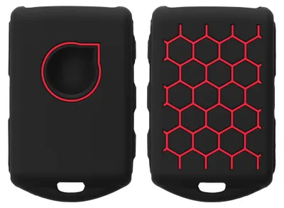Produktbild von kwmobile Schlüsselhülle für Volvo 4-Tasten Autoschlüssel Keyless Go Hülle - Autoschlüssel Schlüssel Hülle aus Silikon - Schlüsselschutz Gehäuse in