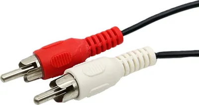 Obrázek produktu pro Y adaptér stereo audio kabel AUX 3,5mm jack zásuvka na 2x RCA cinch konektor