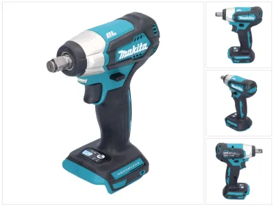 Obrázek produktu pro Makita DTW181Z, Rázový šroubovák, Rukojeť pistole, 1/2", Černá, Modrá, Přetížení, 3600 ot/min