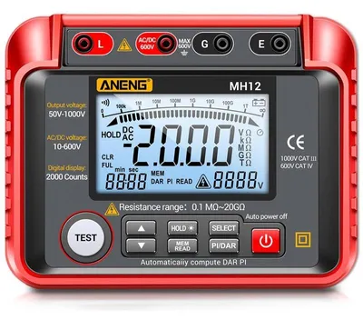 Obrázek produktu pro ANENG MH12 digitální měřič izolačního odporu