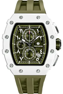Produktbild von Tsar Bomba TB8204QA-03 Herrenuhr Elemental Biokeramik Chronograph 43mm 5ATM