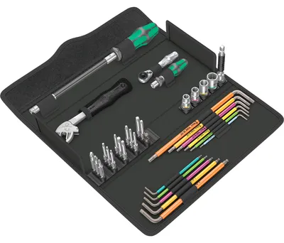 Productafbeelding van Wera 05134013001 Wera Kraftform Kompakt F1 Schraubendreherset Fensterbauer