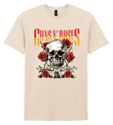 Produktbild von Guns N´Roses Rose Skull T-Shirt