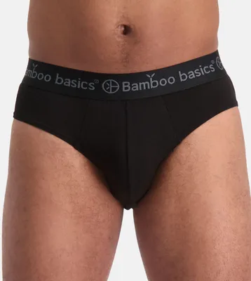 Image de Bamboo Basics slip lot de 3 knitted brief black hommes