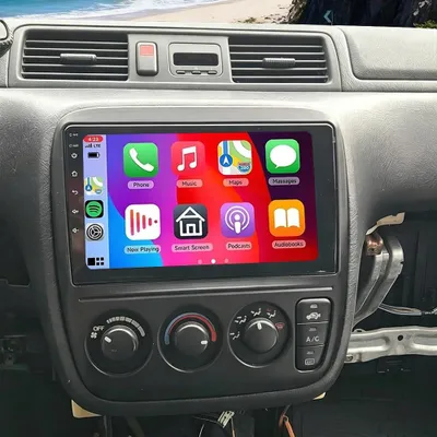 Obrázok produktu pre Autorádio 4+64G pre vozidlá Honda CR-V vyrobené v rokoch 1997-2001, s bezdrôtovou funkciou Carplay a Android Auto