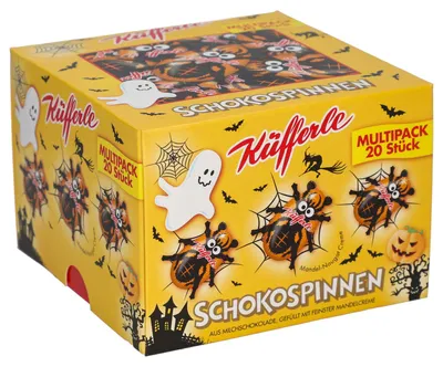 Produktbild von Küfferle Schokospinnen Box 20er