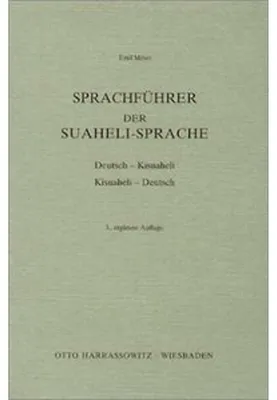 Produktbild von Sprachführer der Suaheli - Sprache