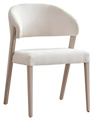 Produktbild von Komplette Beige Esszimmer Garnitur Esstisch Stühle Sideboard Spiegel