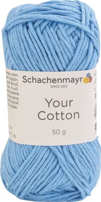 Produktbild von Schachenmayr Your Baumwolle 00052 Cloud Strickgarn