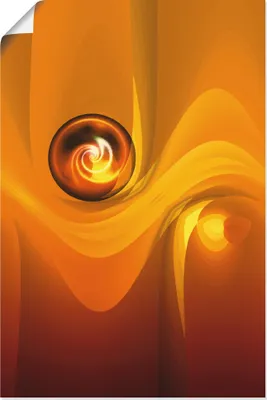 Produktbild von ARTland Poster Balance Größe: 60x90 cm