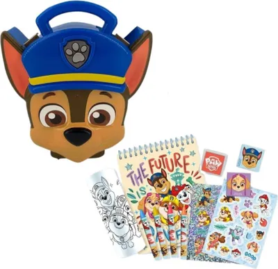 Zdjęcie produktu dla Zestaw do rysowania i kolorowania Paw Patrol z kreatywną walizką Chase