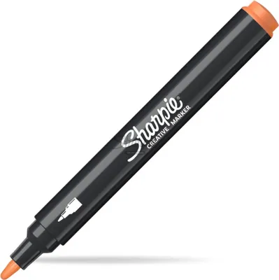 Zdjęcie produktu dla Sharpie 2218122 Marker kreatywny ACRYLIC, okrągła końcówka, pomarańczowy