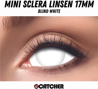 Produktbild von Kontaktlinsen Mini Sclera Blind White
