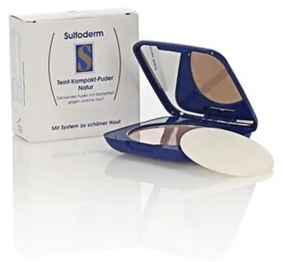 Immagine prodotto di Sulfoderm S Complexion Polvere compatta naturale, 10 g polvere