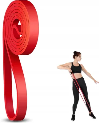 Produktbild von Latext Fitnessband mit Widerstand für Training, 1m