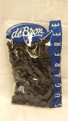 Produktbild von De Bron Zoete Dropbolletjes Süße Lakritz Kugeln Zuckerfrei 1 kg