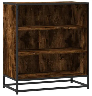 Image de Commode moderne en bois avec finition industrielle