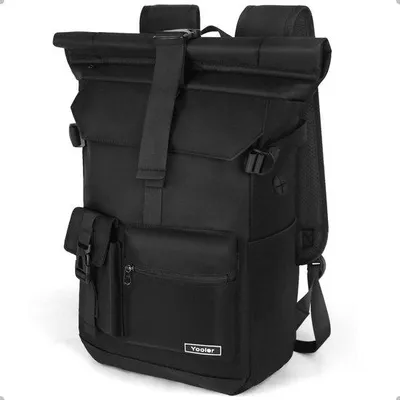 Obrázok produktu pre Veľký batoh 27 l, priehradka na notebook, cestovanie, šport, čierny