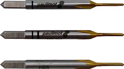 Produktbild von PAULIMOT Hand-Gewindebohrer-Satz 3-teilig M1,2 x 0,25