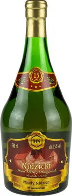 Produktbild von Nidzicki Dwojniak Honig (Halber) 0,75L | Met Honigwein Metwein Honigmet | 750 ml | 15% Alkohol | Miody Nidzica | Geschenkidee | 18+