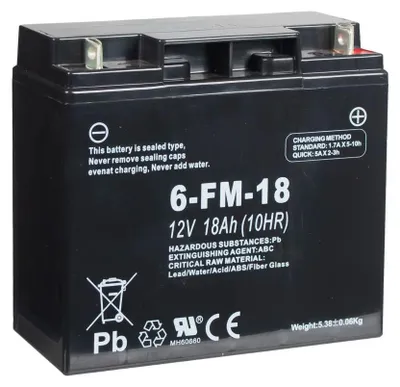 Zdjęcie produktu dla Akumulator 12V 18 Ah Cedrus traktorek C-TRAC-83HC C-TRAC-93HC C-TRAC-103HC