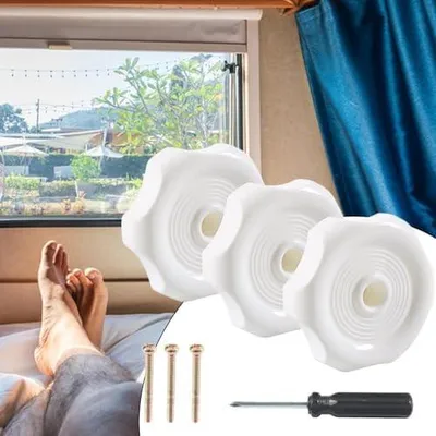 Produktbild von Fensterlüftungsknopf für Wohnmobile und Fensterbeschlagteile | Zubehör für Wohnwagenfenster