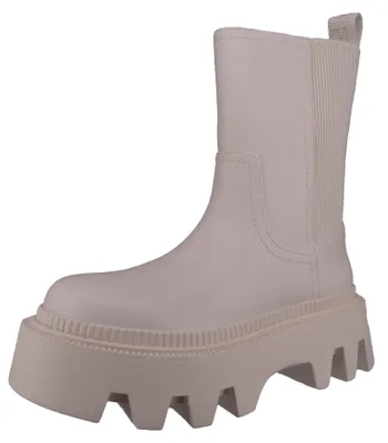 Produktbild von Buffalo Damen Sportliche Stiefelette Flora Chelsea HI 1220024 Creme