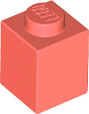 Produktbild von 1 Stück LEGO, Teil Nr. 3005 in Koralle (Coral)