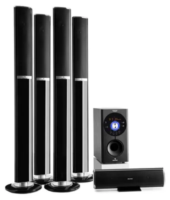 Produktbild von Areal 652 5.1-Kanal-Surround-System 145W RMS Bluetooth USB SD AUX