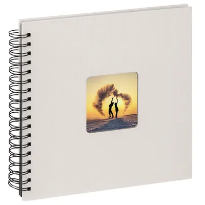 Produktbild von Walther, SA-108-W, Spiralalbum Fun Wedding Selection, chamois weiss, 26X25 cm