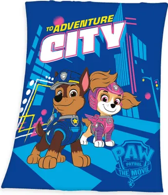 Produktbild von Paw Patrol Microfaser Flauschdecke 130  x 170 cm