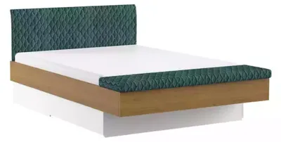 Produktbild von Luxus Bett Design Doppel Hotel Betten Königliches  Holz Möbel Echtholz Neu