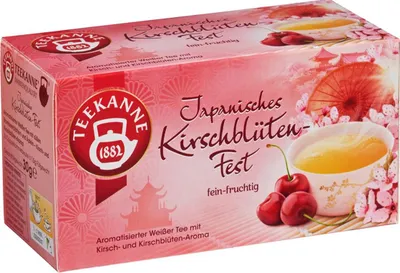 Obrázok produktu pre Čajová kanvica Japonský festival čerešňových kvetov jemný ovocný čaj 30g