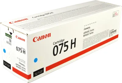 Produktbild von Canon 075 H, 2500 Seiten, Cyan, 1 Stück(e)