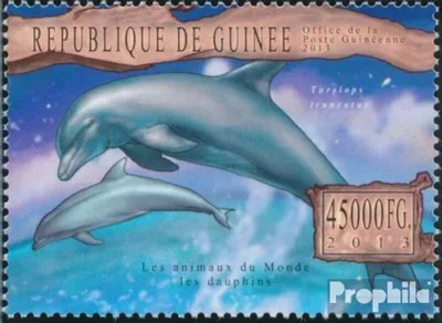 Produktbild von Briefmarken Guinea 2013 Mi 9856 (kompl. Ausgabe) postfrisch Delfine