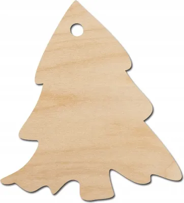 Immagine prodotto di Decorazione a ciondolo per albero di Natale in legno