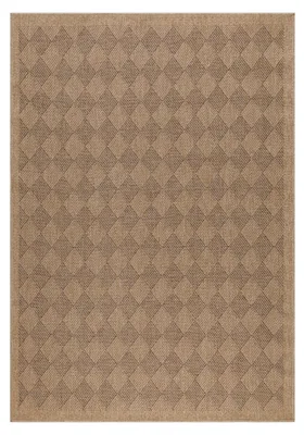 Produktbild von Dhaka Ricka teppich indoor/outdoor rechteckig 120x170cm jute schwarz