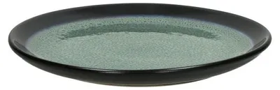Zdjęcie produktu dla Pomax Mirha Esmeralda, talerz deserowy ze stoneware, zielony, średnica 21,5 cm, wysokość 2,1 cm